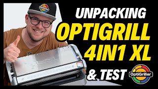 OptiGrill 4in1 XL  Unpacking amp Test [upl. by Aken]