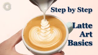 Latte Art Tutorial  Step by Step Beginners Guide 2021 [upl. by Chandos993]