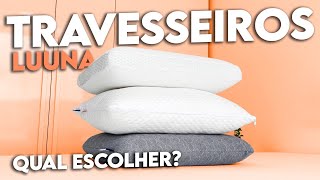 E AGORA QUAL ESCOLHER Comparativo TRAVESSEIROS LUUNA Ajustável Cool Flip e Purity Carvão Ativado [upl. by Gannes479]