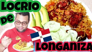 LOCRIO DE LONGANIZA CRIOLLARECETA DOMINICANA [upl. by Ardaed999]