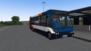 OMSI 2  V3D Optare Solo  Working Next Stop Announcement Mod HANICS  Westcountry 3  Route 12 [upl. by Eineg564]