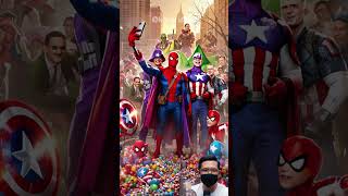 Selfie Spiderman  Evolution spidermancat funny marvel [upl. by Motteo239]