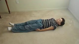 Reflex Spinal Galant Snow Angels for Autism and Academic Delays 8 of 8 [upl. by Katherin]