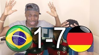 Brazil vs Germany 17 Highlights Reaction By MNT [upl. by Nacul50]