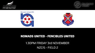 BYNL Finals G1  Nomads United vs Fencibles United Part 1 [upl. by Ahkeber934]