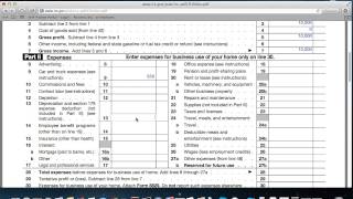 How to Fill Out Schedule C for Business Taxes [upl. by Enelehs]