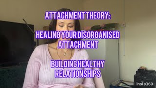 INTERACTIVE DISORGANISED ATTACHMENT STYLE HEALING What recovery looks like for the anxiousavoidant [upl. by Kendal343]