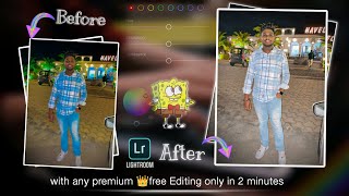 Lightroom Officially pic Editing free editing 🔥 Lightroom with out premium 👑 official picture edit [upl. by Nnylyram]