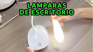 🥈5 MEJORES Lámparas de Escritorio BARATAS de ALIEXPRESS 2024 💡LÁMPARA LED FLEXIBLE para estudiar🔥 [upl. by Asined]