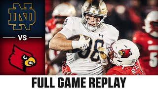 Notre Dame vs Louisville Full Game Replay  2023 ACC Football [upl. by Aicined]