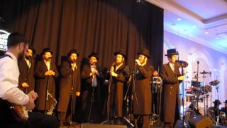 Motty Steinmetz with Mezamrim Choir at The Kolel Poland Dinner [upl. by Odlanir422]