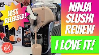 NEW Ninja SLUSHIi Professional Frozen Drink Maker FS301 REVIEW How to Make a Milkshake [upl. by Prior]