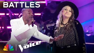 Cameron Wright amp Cassidy Lee Give An Emotional Performance of quotHeroquot  The Voice Battles  NBC [upl. by Chapa355]