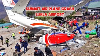 Summit Air Crash at Lukla Airport Nepal [upl. by Beckie636]