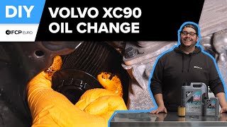 Volvo XC90 Oil Change DIY 20152021 SPA Volvo XC90 T5 Momentum T6 Inscription T8 RDesign [upl. by Bohannon840]