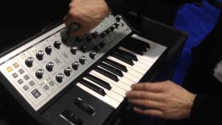 NAMM 2013 Moog Sub Phatty Analog Synth [upl. by Eveam240]