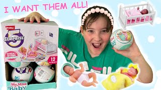 MY MINI BABY BOX OPENING  SILICONE BABIES  12 TO COLLECT [upl. by Nyrtak]