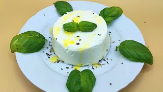 Ricotta fatta in casa senza caglio 📌 usando solo 2 ingredienti [upl. by Solahcin374]