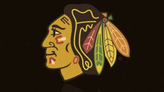 Chicago Blackhawks Intro Stranglehold and Anthem [upl. by Haropizt]