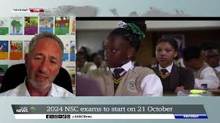 2024 Matric Exams  NSC exams to start on 21 October Prof Brahm Fleisch weighs in [upl. by Farnham]