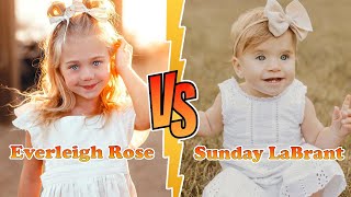 Everleigh Soutas VS Sunday LaBrant The LaBrant FamTransformation 👑 New Stars From Baby To 2023 [upl. by Ahsenev111]