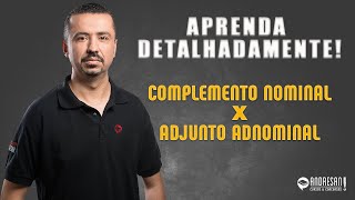 Complemento Nominal x Adjunto Adnominal  Português para Concursos [upl. by Doownil694]