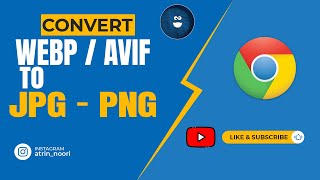 WEBP to JPG Converter  Chrome Extensions [upl. by Avron]