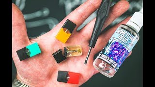 Easily Refill Your Juul Pods How to Refill a Juul Pod Tutorial [upl. by Nalaf677]