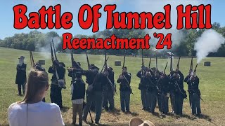 160th Battle of Tunnel Hill Reenactment 2024  Civil War Reenactment [upl. by Oberheim]