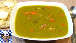 Split Pea Soup  How To Make Split Pit Pea and Ham Soup [upl. by Katlaps350]