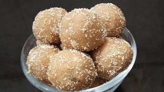 Churma Laddu Recipe  चूरमा लडडू  ladoo recipe [upl. by Enyamrahc]