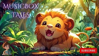 Little Lion Roar Song 🦁🎶 Musicbox Tales Nursery Rhymes amp Kids Songs [upl. by Harshman]