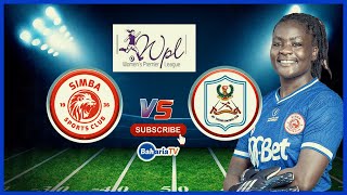 🔴 LIVE SIMBA QUEENS  2  vs  0  JKT QUEENS LIGI KUU YA WANAWAKE TANZANIA [upl. by Ehsom]