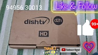 dish tv Diwali offer box only 800 six month malayalam hd plan [upl. by Laurance983]