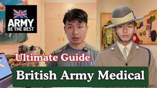 BRITISH ARMY FULL MEDICAL  GUIDE TO PASS RandomvlogUKNP [upl. by Ehctav]