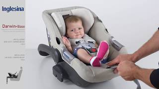 Inglesina Darwin ISize car seat with Darwin base [upl. by Tonkin658]