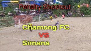 Penalty Shootout Chamong VS Simana village football football villagefootball new dailyvlog [upl. by Anauq]