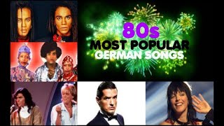 Most Popular German Songs from 1980 to 1989 [upl. by Eula]