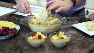 SCALLOPED POTATOES with CASHEWS amp CASHEW CREAM DESSERT [upl. by Aurea]