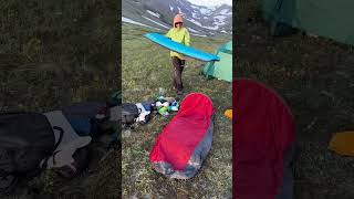 We told him not to do it Summer field test of Outdoor Research Helium Bivy alaska hiking camping [upl. by Sanburn]