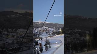 Visiting Bukovel and Going Skiing MINI VLOG [upl. by Elo]