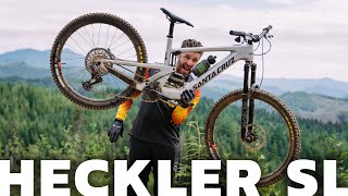 Santa Cruz Heckler SL Review  Pros and Cons of this light emtb [upl. by Yclek]