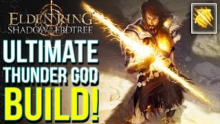 Elden Ring DLC  How To Make an Insane Thunder God Build Shadow of the Erdtree Best Builds [upl. by Leisam]