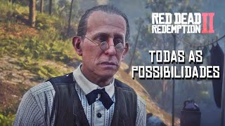 Red Dead Redemption 2  AGIOTAGEM E OUTROS PECADOS  TODAS AS POSSIBILIDADES [upl. by Noterb]