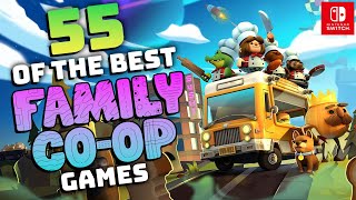 55 BEST Nintendo Switch Family Friendly Local Couch COOP Games [upl. by Spence]