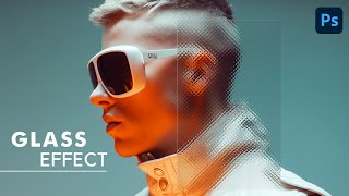 Glass Morphism Effect Photoshop Tutorial [upl. by Tnahs]