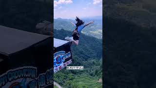 Unforgettable Bungee Jump  world best play [upl. by Naasah]