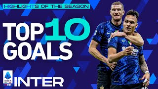 Every clubs top 10 goals Inter  Highlights of the Season  Serie A 202122 [upl. by Arinaid]