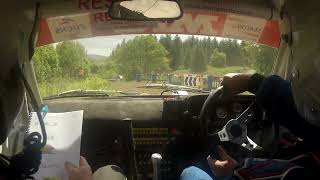 SS2 Bewshaugh  Kielder Forest Rally 2022 Andy DavisonTom Murphy [upl. by Jenelle514]