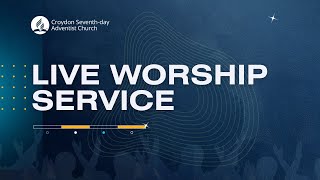 02 November 2024  Croydon SDA Church Live Worship  Week of Prayer [upl. by Ynohtnaleahcim]